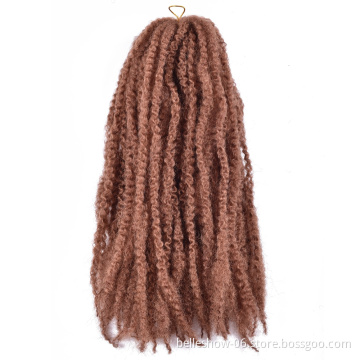 20 inch 110g afro kinky curly twist braiding hair marley braids crochet hair